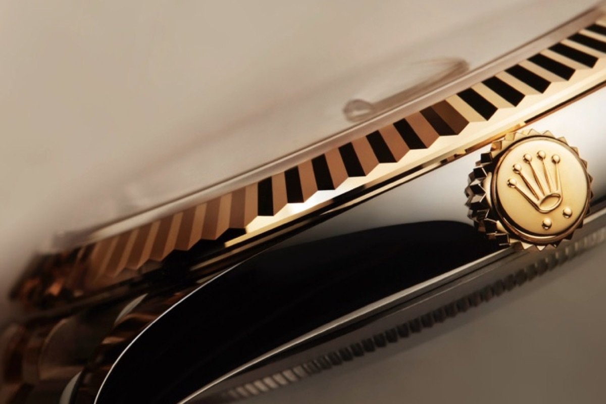 Rolex watch close-up